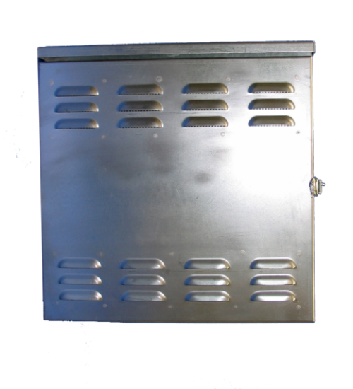 Picture of Standard Galvanized Steel Enclosures for Cathodic Protection by Farwest Corrosion
