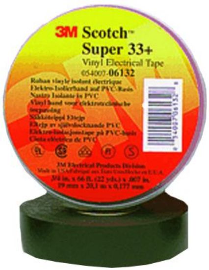Picture of Scotch #33+ Super Vinyl Electrical Splice Tape by 3M