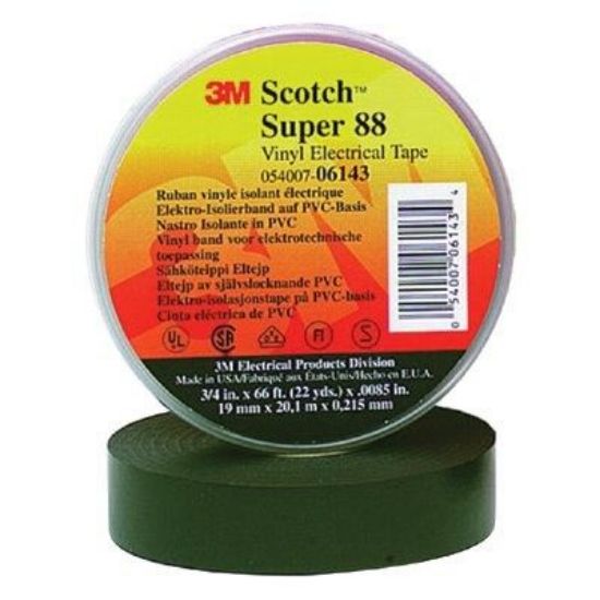 Picture of Scotch Super 88 Premium Vinyl Electrical Splice Tape by 3M