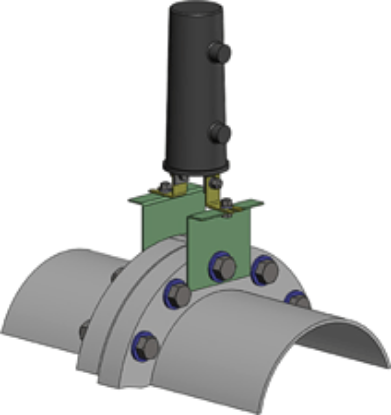 Picture of Solid State Decoupler (SSD) for pipeline flanges by Dairyland Electrical