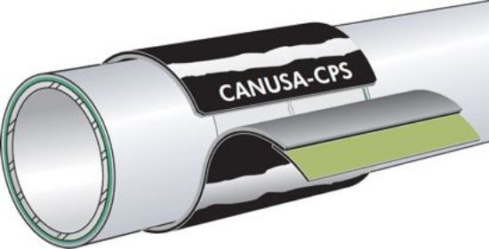 Picture of GTS-PP-65 Hybrid Shrink Sleeve for Polypropylene up to 65°C, by Canusa-CPS