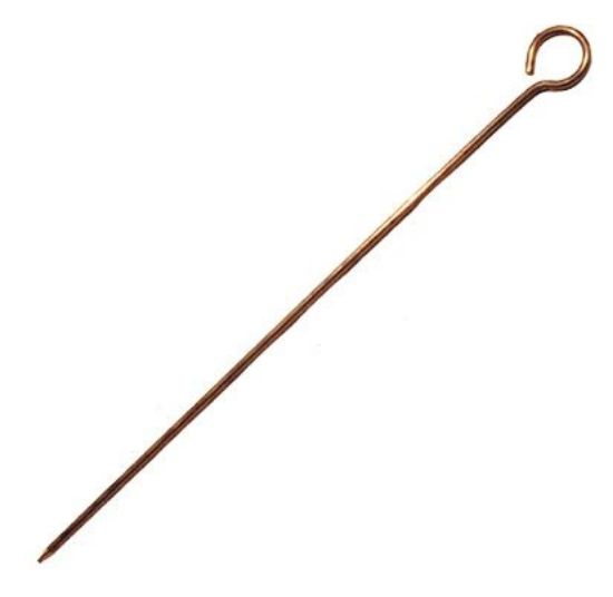 Picture of Model #44701 Copper Soil Pin with Looped Handle by M.C. Miller