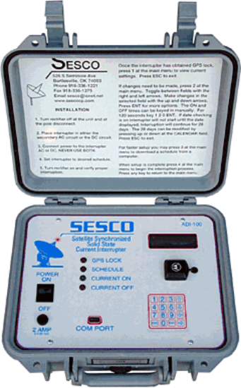 Picture of Model ADI-100 GPS Controlled Current Interrupter SESCO