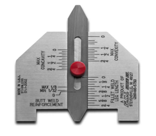 Picture of G.A.L. Gage, Cat #6, Automatic Weld Size Weld Gauge, Inch